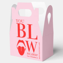 Naughty Rosa Red Valentines day Card Presentaskar