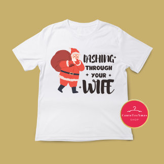 Naughty Santa God Jul Funny Quote Sweatshirt