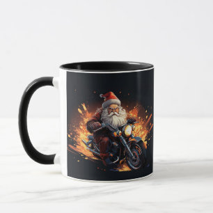 Naughty Santa mugg
