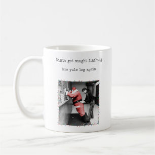 Naughty Santa Mugg