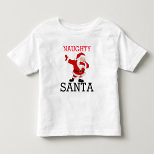 Naughty Santa T Shirt