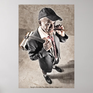 "Naughty Schoolboy" av Andrew Gettler Poster