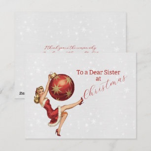 Naughty Sister-julkort Julkort