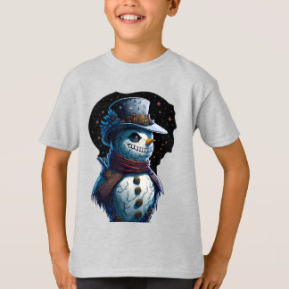 Naughty snögubbe t shirt