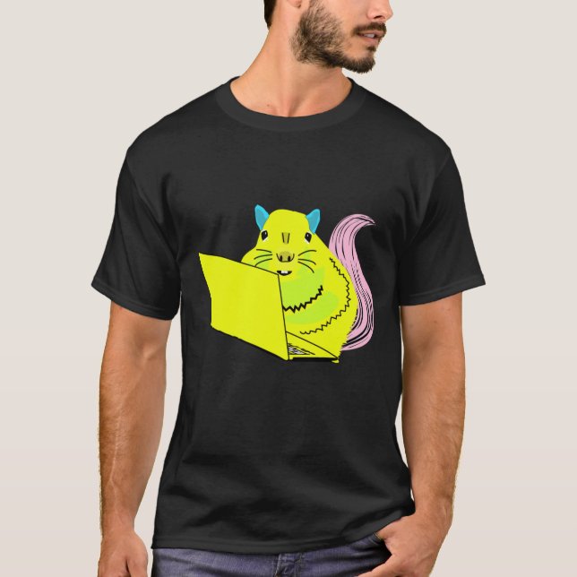 Naughty Squirrel #111 T Shirt (Framsida)