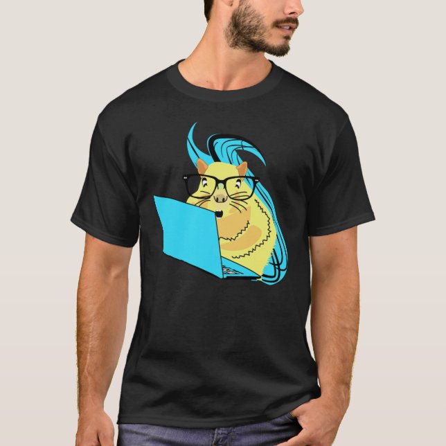 Naughty Squirrel #133 T Shirt (Framsida)