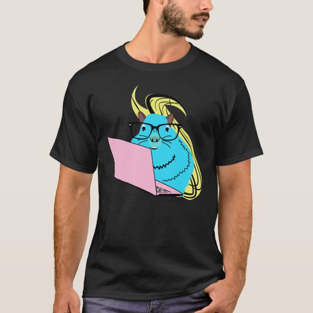 Naughty Squirrel #153 T Shirt (Framsida)