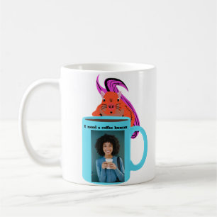 Naughty Squirrel #156 Coffee Human Kaffemugg
