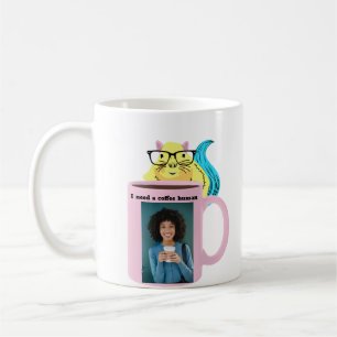 Naughty Squirrel #168 Coffee Human Kaffemugg
