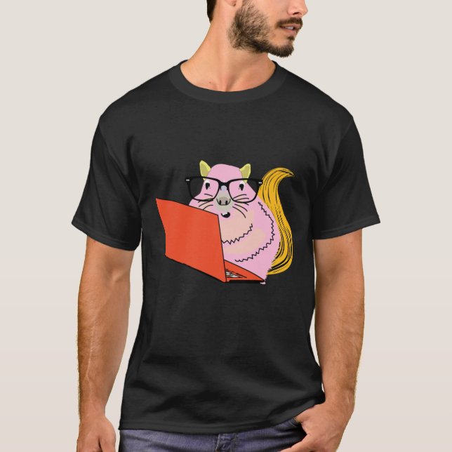 Naughty Squirrel #175 Shirt T Shirt (Framsida)