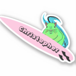 Naughty Squirrel #179 Surfing Klistermärken