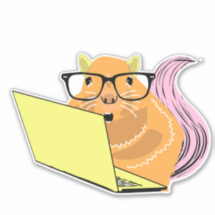 Naughty Squirrel #207 Klistermärken
