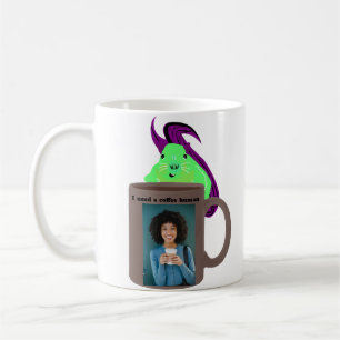 Naughty Squirrel #208 Coffee Human Kaffemugg