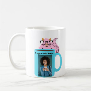 Naughty Squirrel #227 Coffee Human Kaffemugg