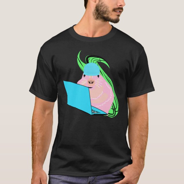 Naughty Squirrel #233 T Shirt (Framsida)