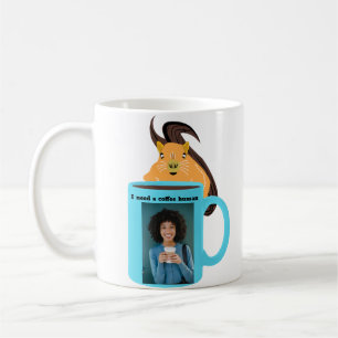 Naughty Squirrel #240 Coffee Human Kaffemugg
