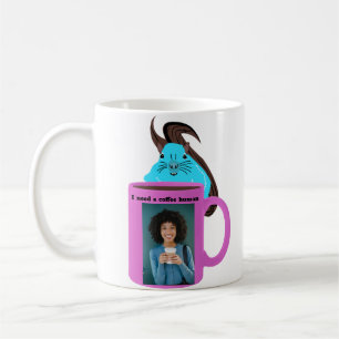 Naughty Squirrel #248 Coffee Human Kaffemugg