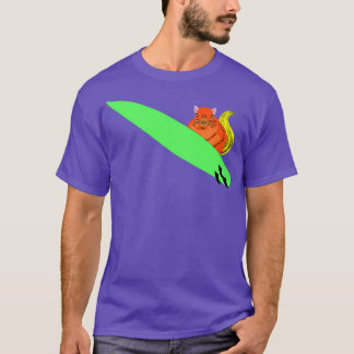 Naughty Squirrel 254 Surfing T Shirt