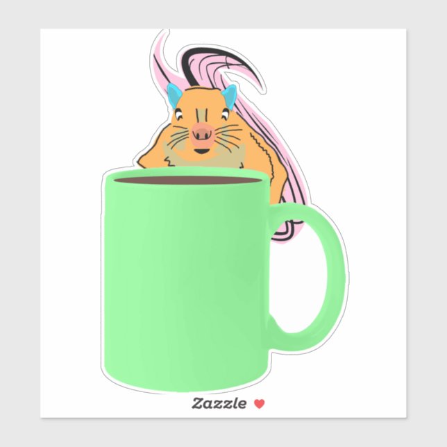 Naughty Squirrel #346 Klistermärken (Ark)