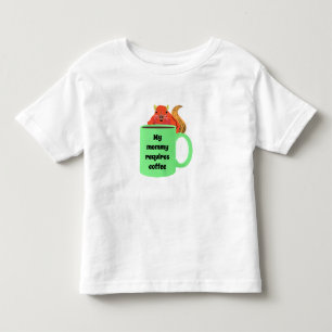 Naughty Squirrel #356 Småbarn T Shirt
