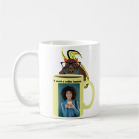 Naughty Squirrel #396 Coffee Human