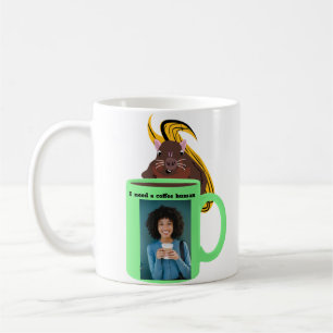 Naughty Squirrel #397 Coffee Human Kaffemugg