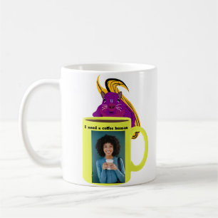 Naughty Squirrel #449 Coffee Human Kaffemugg