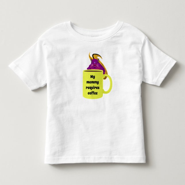 Naughty Squirrel #449 Småbarn T Shirt (Framsida)