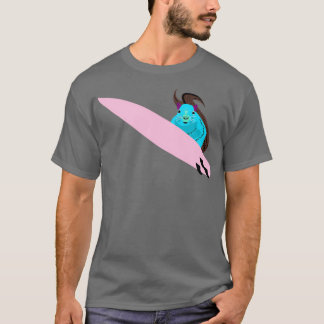 Naughty Squirrel 459 Surfing T Shirt