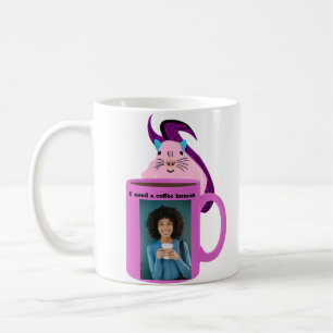 Naughty Squirrel #465 Coffee Human Kaffemugg