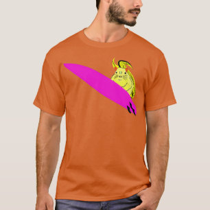 Naughty Squirrel 527 Surfing T Shirt