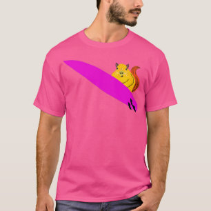Naughty Squirrel 648 Surfing T Shirt