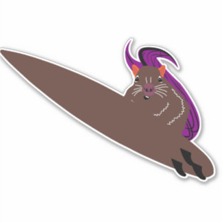 Naughty Squirrel #69 Klistermärken