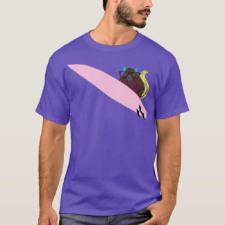 Naughty Squirrel 776 Surfing T Shirt