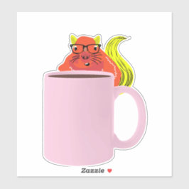 Naughty Squirrel #978 Sticker Klistermärken