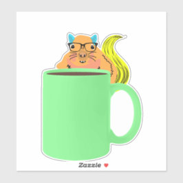 Naughty Squirrel #978 Sticker Klistermärken