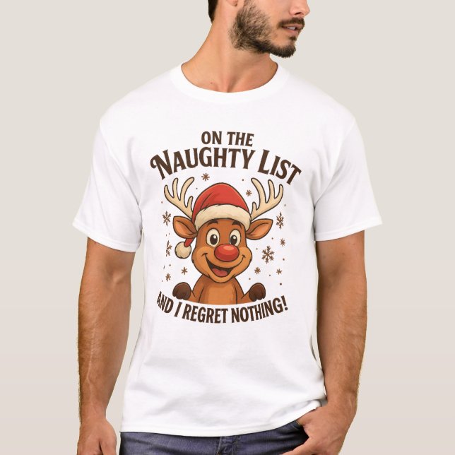 Naughty T Shirt (Framsida)