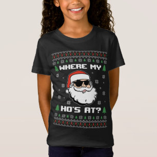 Naughty Ugly God Jul Sweater Ljug Vuxen T Shirt