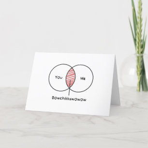 Naughty Valentine Day Message Tack Kort