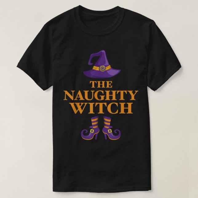 Naughty Witch T-Shirt (Design framsida)