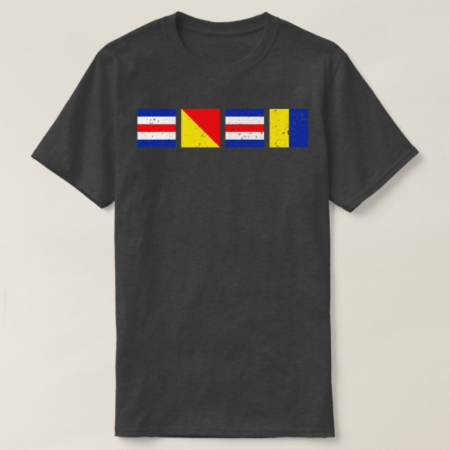 Naughtycal Flaggor C O K T Shirt (Design framsida)