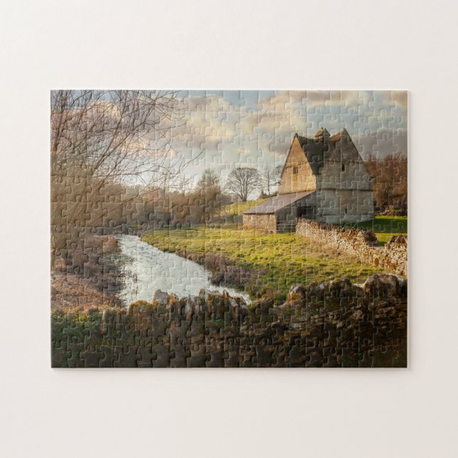 Naunton, Cotswolds Pussel (Horisontell)