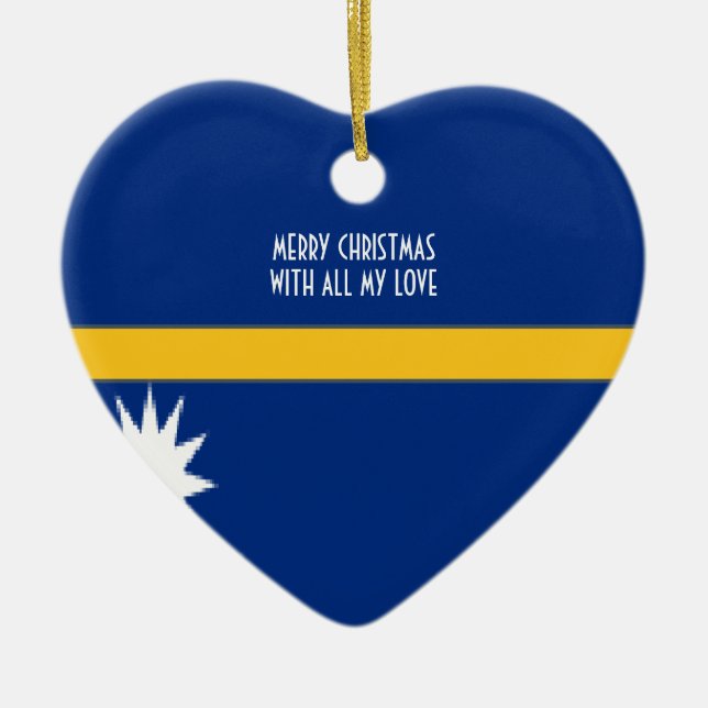 NAURA JULGRANSPRYDNAD KERAMIK (Framsidan)