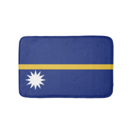 Nauru flagga badrumsmatta