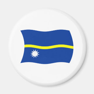 Nauru Flagga Magnet