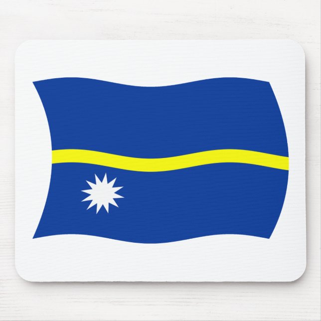Nauru Flagga Musmatta (Framsidan)