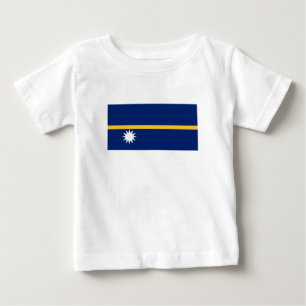Nauru Flagga T Shirt