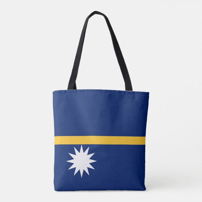 Nauru Flagga Tygkasse (Baksida)