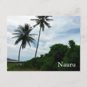 nauru handflatan vykort