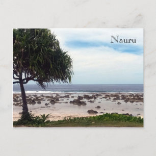 nauru kusten vykort